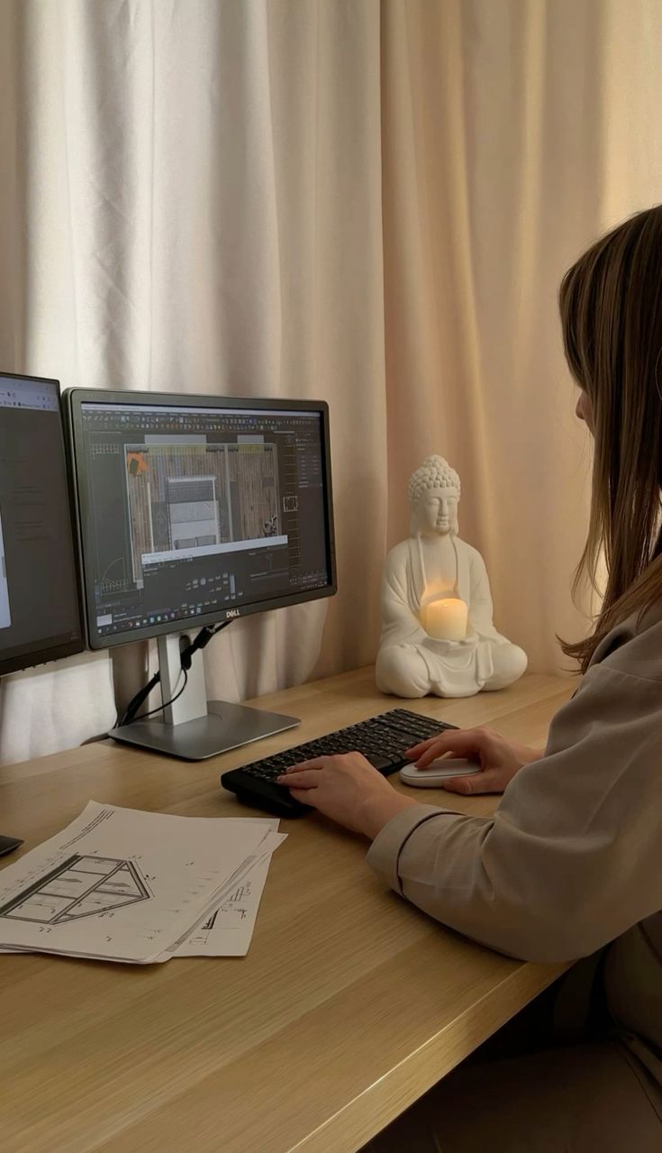 Fokussiertes Porträt einer Person in tiefem Denken